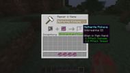 Applying an Unbreaking 3 enchanted book on a Netherite pickaxe (Image via Mojang)